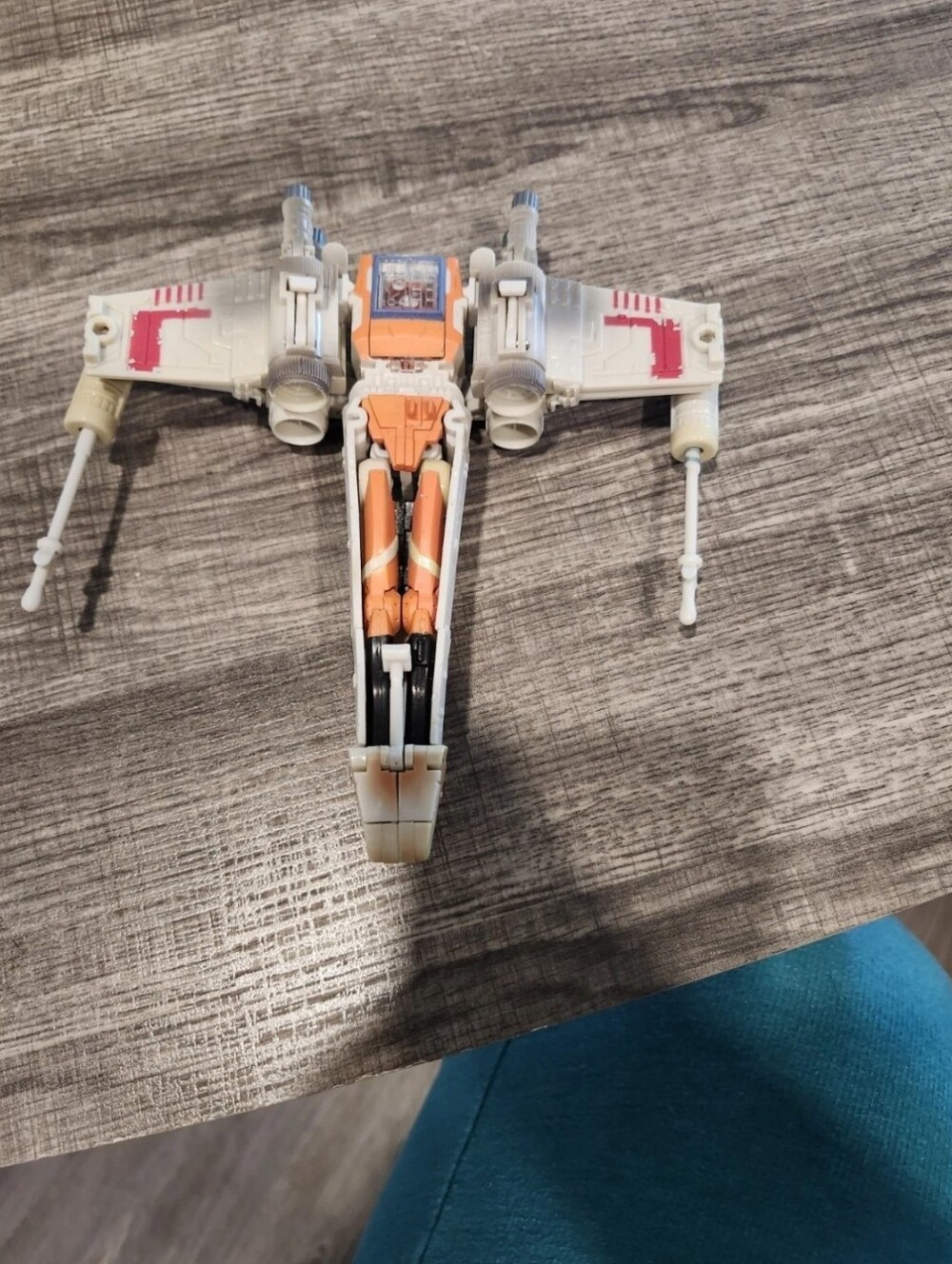 Transformers Luke Skywalker to X-Wing Starfighter Crossover Figure 2008